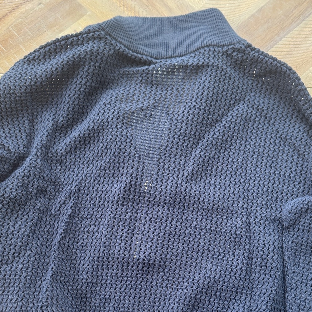 Varley Aurora Half-Zip Knit Pullover in Blue Nights - Picture 5 of 7